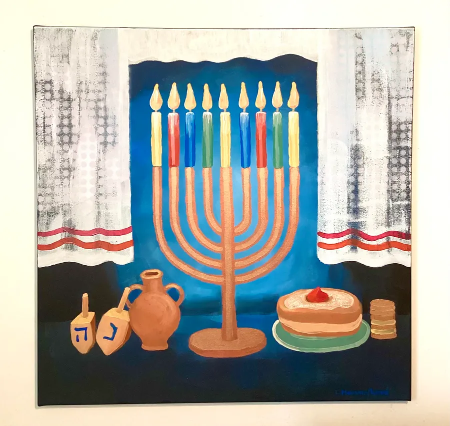 Hanukkah Still Life