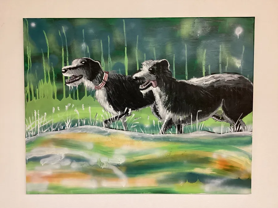 Runnig dogs