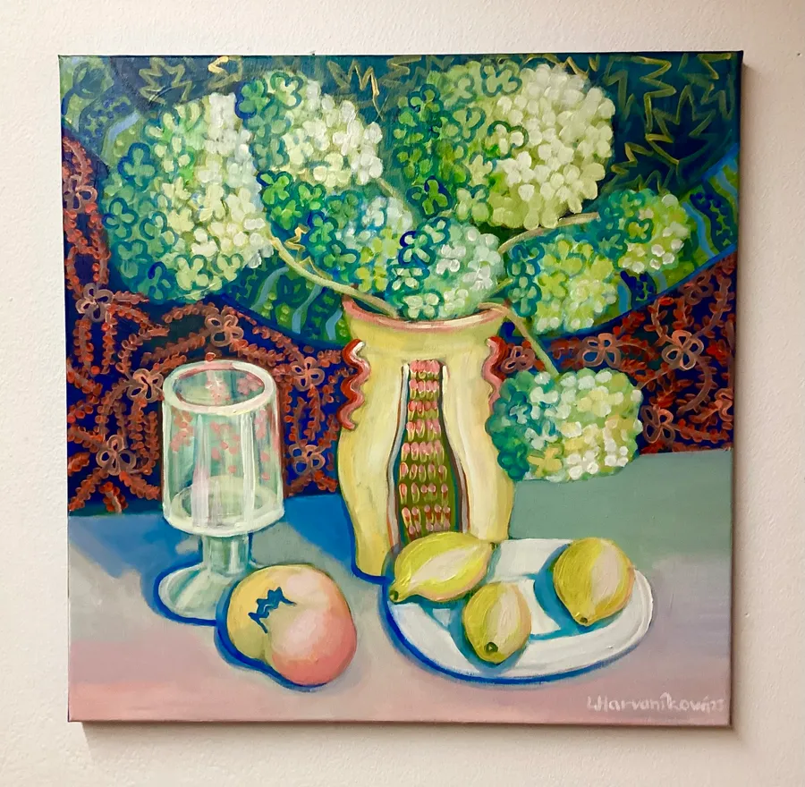 Still Life with Hydrangeas